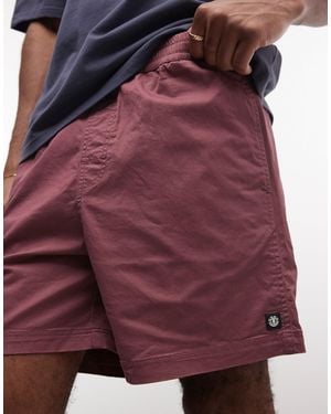 Element – chino-shorts - Rot