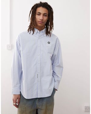 Aape By A Bathing Ape – langärmliges hemd - Blau