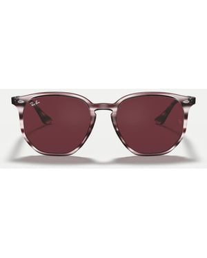 Ray-Ban Rb4306 Irregular Sunglasses With Lens - Purple