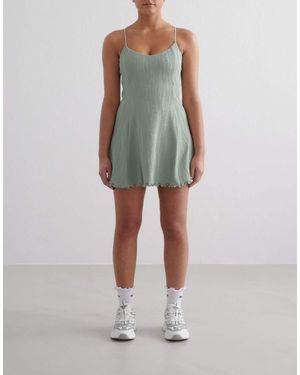 Aim'n Aqua - robe à motif tulipes - turquoise - Vert