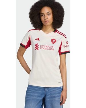 adidas Originals – fc liverpool 25/26 – away – trikot - Weiß