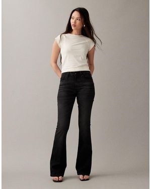 ASOS – ausgestellte bootcut-jeans - Schwarz