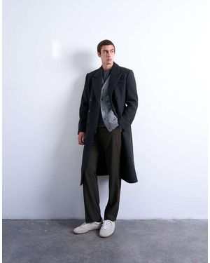 TOPMAN Cappotto Doppiopetto - Bianco