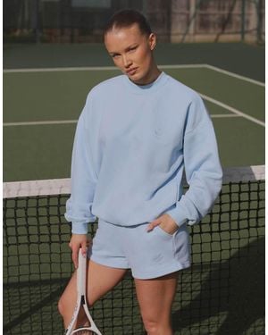 SIMMI Back Embroidered Detail Oversized Sweatshirt - Green