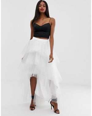 Chi Chi London Falda - Blanco