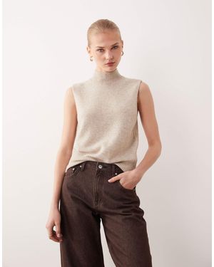 Abercrombie & Fitch – pullunder - Natur