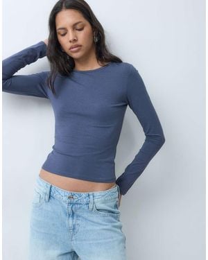 Cotton On Everyday Smooth Long Sleeve - Blue