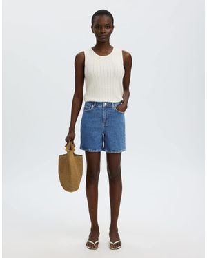 SELECTED Denim Shorts - Blue