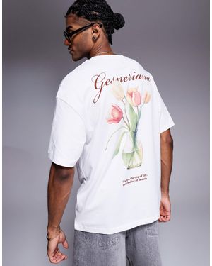 ADPT – oversize-t-shirt - Weiß