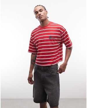 ASOS – cropped-t-shirt - Rot