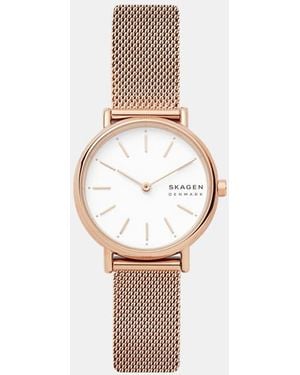 Skagen Skw2694 Signatur Slim Mesh Watch - White