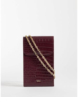 Mango Crossbody Phone Pouch - Purple