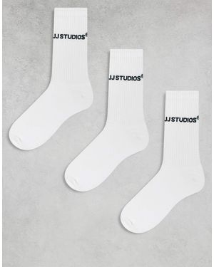 Jack & Jones Sports Socks 3 Pack - Gray