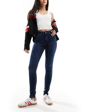 ONLY High Waist Skinny Jeans - Blue