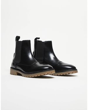 ASOS Chelsea Boots With Rubber Soles - Gray