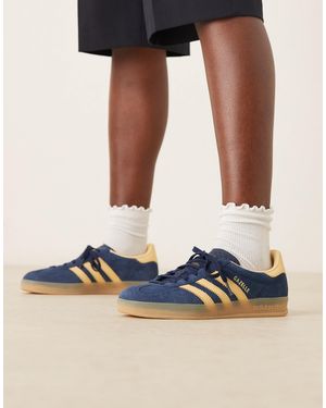 adidas Originals – gazelle indoor – sneaker - Blau