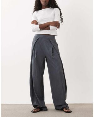 Wednesday's Girl Pleated Trouser - Blue