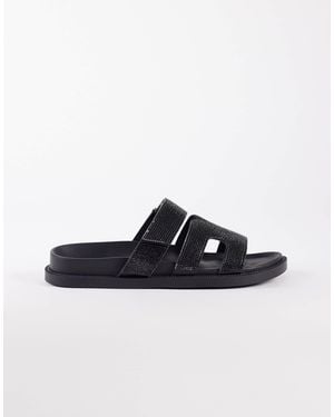 SEQWL Embellished Kidman Sandals With Straps - Multicolor