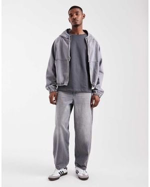 ASOS Co-ord Loose Straight Jeans - Grey