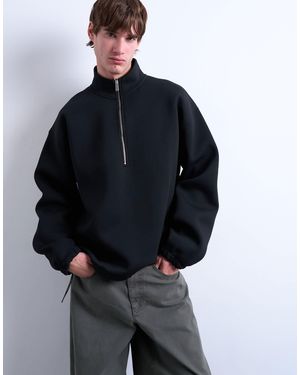 TOPMAN – pullover aus material - Blau