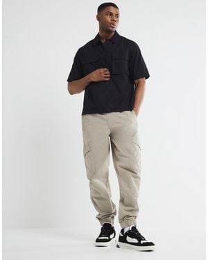 River Island – cargo-hose - Blau