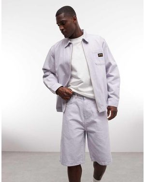 Stan Ray Pantaloncini Comodi A Righe - Grigio