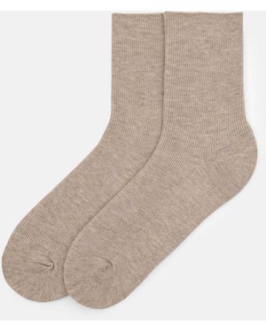Pull&Bear Chaussettes longues - sable - Neutre
