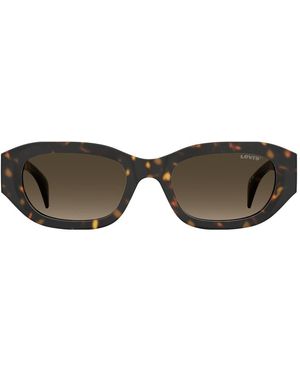 Levi's Sunglasses Levi's Square Sunglasses With Lenses - Brown