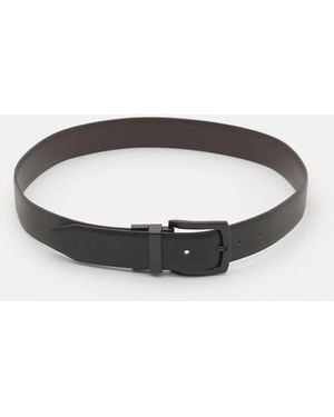 Pull&Bear Reversible Leather Effect Belt - Multicolour