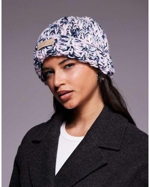 Kiwi & Co Love Note Hand Knitted Chunky Knit Beanie - Grey