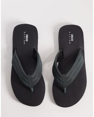 ASOS – zehenstegsandalen - Braun
