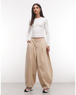 Collusion Plissee-xl-ballonjeans - Natur