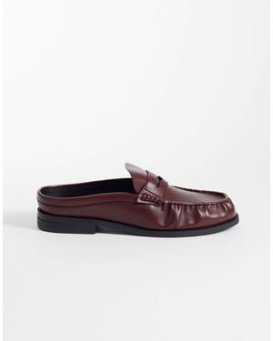 ASOS Mule Loafers - Brown