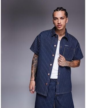 Liquor N Poker Camicia Oversize - Blu