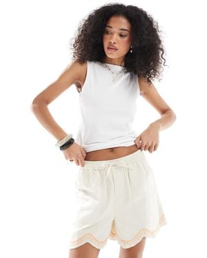 Native Youth – strandshorts - Weiß