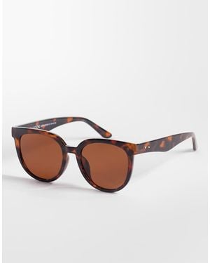New Look Cateye Sunglasses - Brown