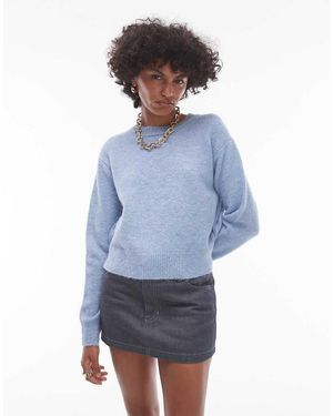 TOPSHOP Maglione Girocollo - Blu