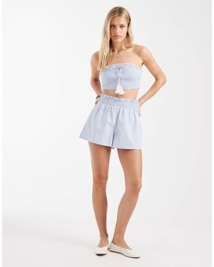 Aray Pull-on Beach Shorts - Blue