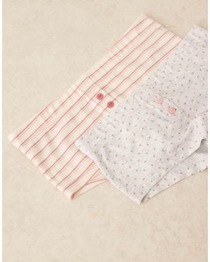 ASOS 2 Pack Cheeky Boxers - Natural