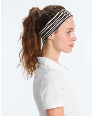 Oysho Fascia Sportiva Da 6 Cm A Righe - Bianco