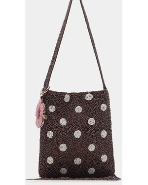 Pull&Bear – verzierte schultertasche - Weiß