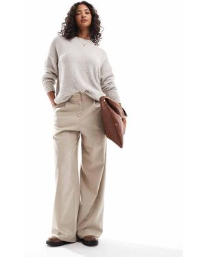 Threadbare Jersey Beis Con Cuello Redondo De -Beis Neutro