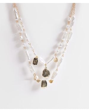 ONLY 2-pack Summer Charms Necklace - White