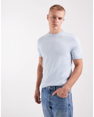 River Island T-shirt en maille - Blanc