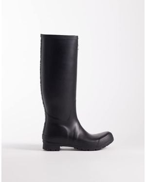 Barbour Abbey Gumboots With Logo Detail - Black