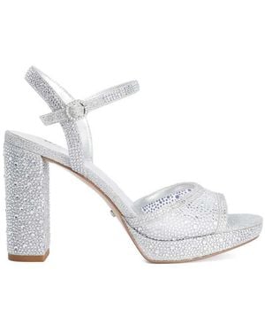 Dune Mesmerizing Smart Sandals - White