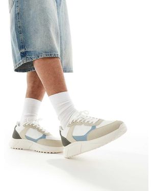 Jack & Jones Sneakers Da Corsa, E Bianche - Grigio