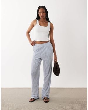 JDY Tall Wide Leg Pants - Blue