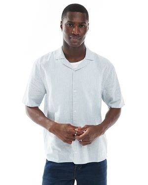 Hollister Textured Short Sleeve Shirt - Grey