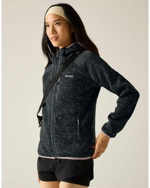Regatta – newhill – fleece-kapuzenjacke für damen - Blau